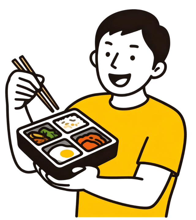 レンジで温めて完成!